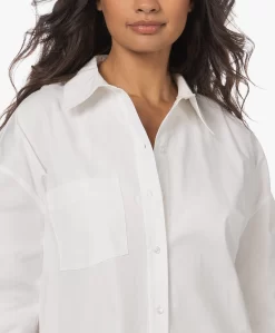 Anine Bing Maxine Oversized Mini Blousejurk - Wit -Kleding Series Winkel 230706 26be50f9 fa5e 49bb 8b9e 3b385a436aa4 scaled