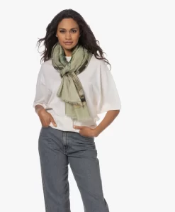 Lasalle Wollen Fountain Print Sjaal - Groen/Multi -Kleding Series Winkel 230706 2776e8e3 b104 45ef 99ed 21f027d5d0b3 scaled