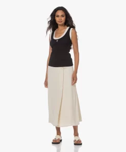 By Malene Birger Esra Crêpe Maxi Rok - Pearl -Kleding Series Winkel 230706 36279ad6 775d 45b3 a599 208de72b38eb scaled