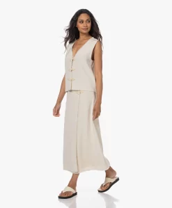 By Malene Birger Esra Crêpe Maxi Rok - Pearl -Kleding Series Winkel 230706 3caf2253 6789 4808 b394 65eee1ed1e15 scaled