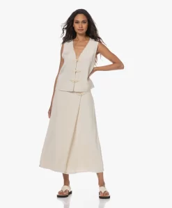 By Malene Birger Esra Crêpe Maxi Rok - Pearl -Kleding Series Winkel 230706 68805c97 e8ad 452b be8a 148ddff0a597 scaled