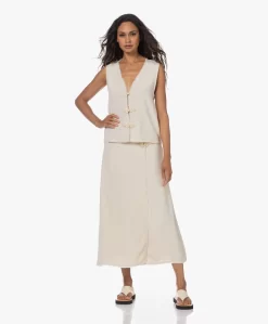 By Malene Birger Esra Crêpe Maxi Rok - Pearl -Kleding Series Winkel 230706 7ea9414c 1dc0 48a5 933a 404ed8ac24d0 scaled