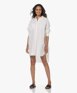 Anine Bing Maxine Oversized Mini Blousejurk - Wit -Kleding Series Winkel 230706 8d74f0fe e15b 4999 b85d 73e5a1635b5c scaled