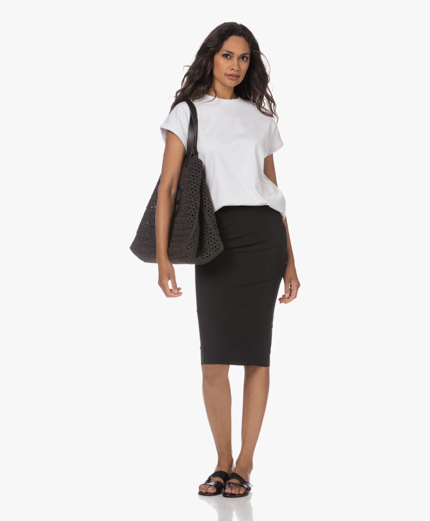 Atp Atelier Allai Leren Slippers - Zwart 5 Atp Atelier Allai Leren Slippers - Zwart - Afbeelding 5