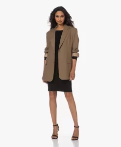 Norma Kamali Shirred Travel Jersey Jurk Met Lange Mouwen - Zwart -Kleding Series Winkel 230706 ff3f9501 9e2c 41e1 bb75 8e4ac8292e15 scaled