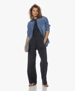 Anine Bing Sloan Denim Shacket - Panama Blue -Kleding Series Winkel 230711 1ec202fd 954e 49d4 b7e0 c671cf100d05