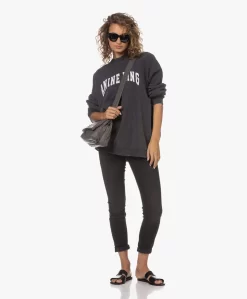 Anine Bing Tyler Oversized Sweatshirt - Washed Black -Kleding Series Winkel 230711 2a7199c6 1532 4cc3 b62c f32cb174236f scaled