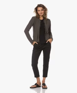 Iro Shavani Bouclé Jasje - Donkergroen -Kleding Series Winkel 230711 5e5d7b1f f3bc 469b 8662 ff76ffb04568 scaled