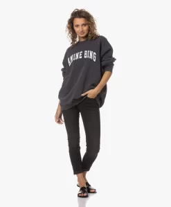 Anine Bing Tyler Oversized Sweatshirt - Washed Black -Kleding Series Winkel 230711 61fad414 ca43 4792 b909 a05abc233e5a scaled