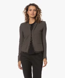 Iro Shavani Bouclé Jasje - Donkergroen -Kleding Series Winkel 230711 842018c0 f036 4fe8 b4eb 38782ba01986 scaled