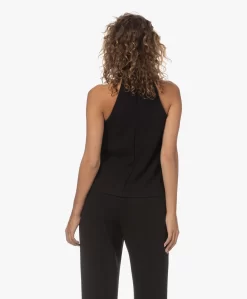 Anine Bing Becca Crêpe Top Met Gedraaide Hals - Zwart -Kleding Series Winkel 230711 a501d5dd 6720 4e8e 8bd4 461edf2e9e81 scaled