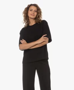 Anine Bing Maddie Boxy Crêpe Blousetop - Zwart -Kleding Series Winkel 230711 af7b7008 3211 474d ac28 c2a97aec0e9a scaled