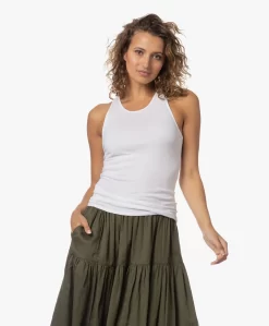 Enza Costa Pima Katoenen Slim Racer Tanktop - Wit -Kleding Series Winkel 230711 c16a3aac 0b6f 4c42 862f 72107072c6ae scaled