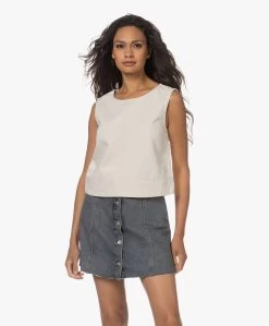 Closed Denim Cropped Top - Crème -Kleding Series Winkel 230713 0b5cd0d4 c654 41f7 acae 9d23546bae05