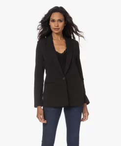 Repeat Modalmix Jersey Blazer - Zwart -Kleding Series Winkel 230713 3518c56c ce36 4383 8401 66af03d16bde scaled