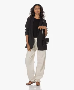 Closed Lola Oversized Scheerwolmix Blazer - Zwart -Kleding Series Winkel 230713 647779e3 5655 4a27 8809 e6bc7aa842fe scaled