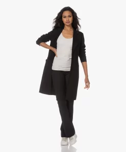 Lasalle Lange Ponte Jersey Blazer - Zwart -Kleding Series Winkel 230713 68b91b9e 7b56 44ea afe4 1babdf494354 scaled