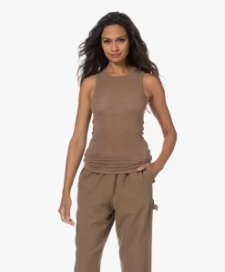 Gai+Lisva Alberte Wolmix Top - Wood Smoke -Kleding Series Winkel 230713 7e16453c c759 43d0 aa37 2b3f23ee1735 scaled