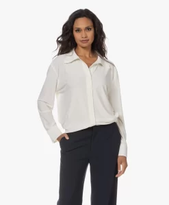 Norma Kamali Boyfriend Tech Jersey Blouse - Ivoor -Kleding Series Winkel 230713 a1a15b9e fe47 4996 b2e4 8b61ca7d6d58 scaled