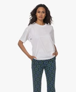 Filippa K Loose Fit Bio Katoenen T-Shirt - Wit -Kleding Series Winkel 230713 ceebc4ac 314f 450f 809d f91bcd7f20c4