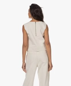 Closed Denim Cropped Top - Crème -Kleding Series Winkel 230713 e98e3997 27cd 4821 906b dc3b48a786c3