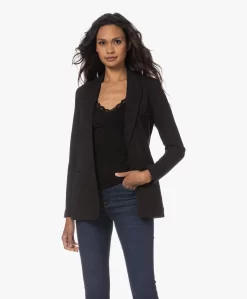 Repeat Modalmix Jersey Blazer - Zwart