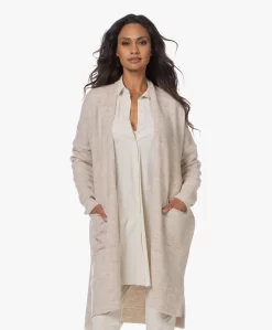 Sibin/Linnebjerg Maine Lang Open Vest - Licht Zand -Kleding Series Winkel 230718 4aeee26e 3c2b 42fe 944b 886e11ee14ba scaled