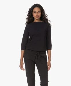 Studio .Ruig Oeke Tech Jersey Jumpsuit - Zwart -Kleding Series Winkel 230718 5a816439 1922 4ead 8adf 6d254adba864