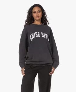Anine Bing Tyler Oversized Sweatshirt - Washed Black -Kleding Series Winkel 230718 62c8749b adb8 4763 8022 a49411adf905 scaled