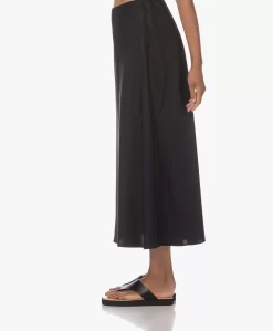 By Malene Birger Boshan Twill Maxi Rok - Zwart -Kleding Series Winkel 230718 75ce1b9f 893e 4667 be3c 7eca2f8f635f scaled