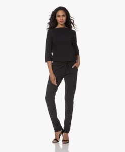 Studio .Ruig Oeke Tech Jersey Jumpsuit - Zwart