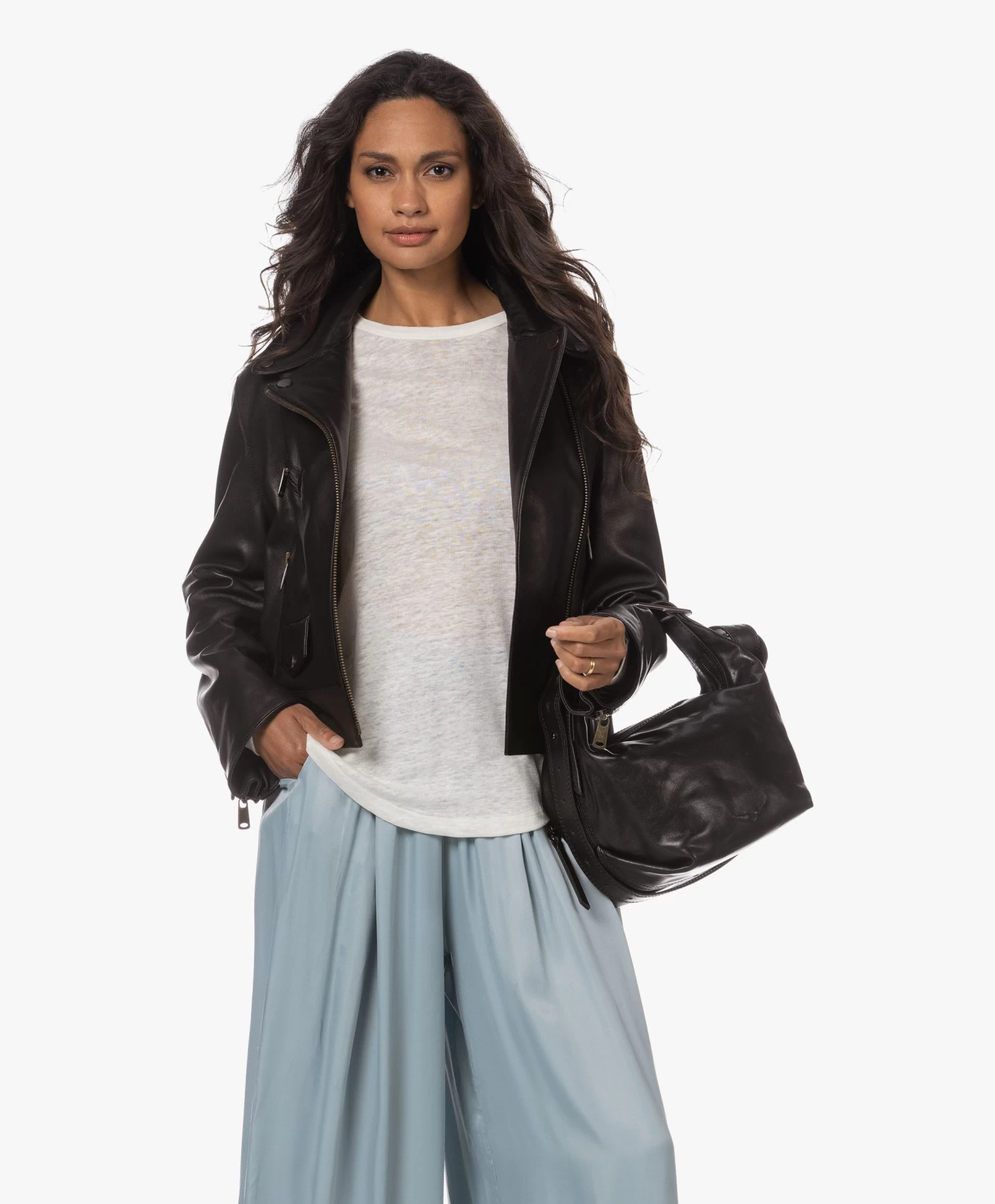 Zadig & Voltaire Le Cecilia Leren Tas - Zwart 10 Zadig & Voltaire Le Cecilia Leren Tas - Zwart - Afbeelding 10