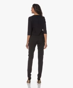 Studio .Ruig Oeke Tech Jersey Jumpsuit - Zwart -Kleding Series Winkel 230718 b1049bd0 4a87 4940 b331 23de23794662