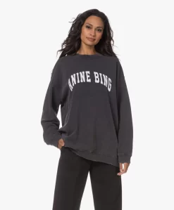Anine Bing Tyler Oversized Sweatshirt - Washed Black -Kleding Series Winkel 230718 df2ec4f9 b889 45d6 9533 d1c7bfe3a81a scaled