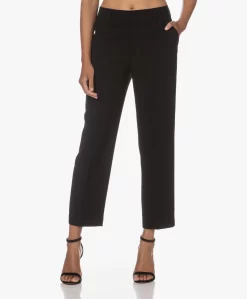 Filippa K Nica Rechte Crêpe Pantalon - Black