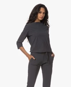 Studio .Ruig Oeke Tech Jersey Jumpsuit - Antraciet -Kleding Series Winkel 230720 3dc752fc 8c49 42c1 86c7 81ab2deae449