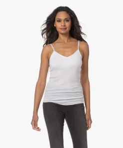 Hanro Padded Katoenen Spaghetti Top - Wit -Kleding Series Winkel 230720 49436050 aca1 400a aa89 21be6614f904 scaled