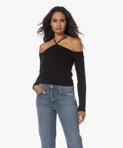 Iro Grenade Off-Shoulder Halter Longsleeve - Zwart -Kleding Series Winkel 230720 66b582fe 39c6 4488 93eb 64f354c39087 scaled