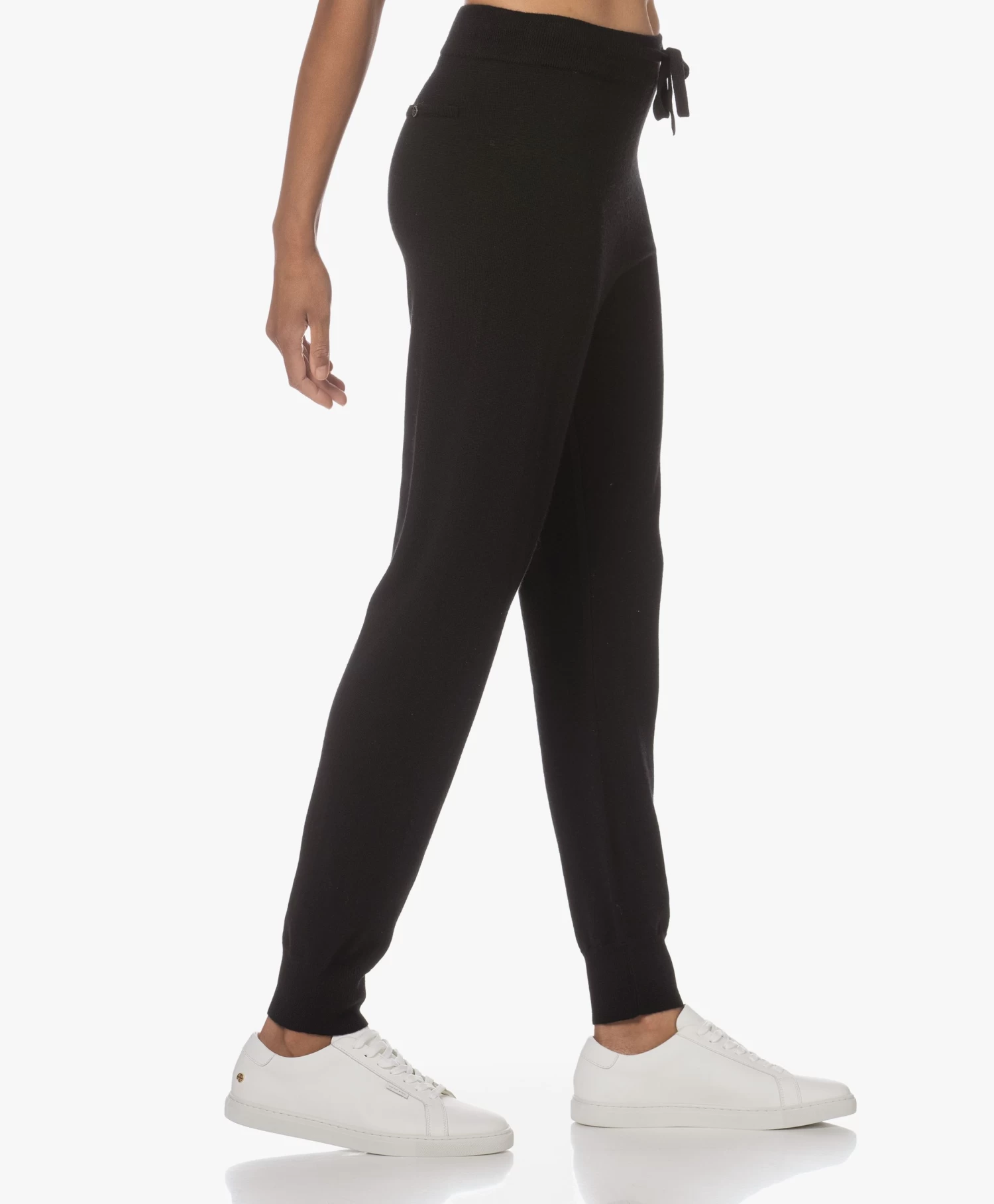Gai+Lisva Karina Merino Gebreide Broek - Zwart 7 Gai+Lisva Karina Merino Gebreide Broek - Zwart - Afbeelding 7