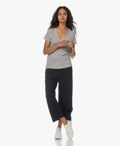 Frame Cropped Sweatpants Met Wijde Pijpen - Navy -Kleding Series Winkel 230720 b2755457 d097 4c44 a972 ca56f40280cf scaled