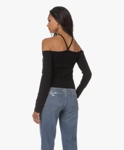 Iro Grenade Off-Shoulder Halter Longsleeve - Zwart -Kleding Series Winkel 230720 cff733ca 6bc9 4d8e 9889 3bcb542dc391 scaled