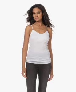 Hanro Padded Katoenen Spaghetti Top - Wit -Kleding Series Winkel 230720 d2f61a23 b8a3 46ff 8dfb 83e6cdbf5a1c scaled