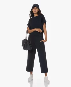 Frame Cropped Sweatpants Met Wijde Pijpen - Navy -Kleding Series Winkel 230720 f7a10c9c 3a6c 47db ae02 607fb5d1ef1d scaled