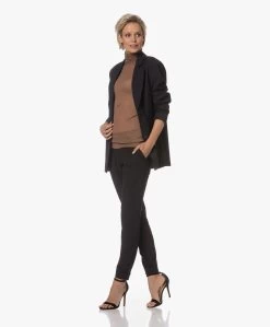 Closed Lola Oversized Scheerwolmix Blazer - Zwart -Kleding Series Winkel 230724 023deff3 1d05 4710 b267 1b4c08379701