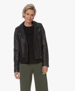 By-Bar Leren Bikerjack - Zwart -Kleding Series Winkel 230724 06d37dec 914b 4160 886f ce805414db05 scaled