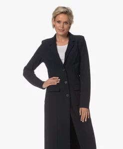 Japantky Beri Bonded Lange Blazer - Zwartblauw -Kleding Series Winkel 230724 12ccd92c 794d 4b26 87f9 453f7359ed76 scaled
