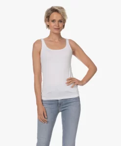 Wolford Jamaika Stretch-Jersey Tanktop - Wit