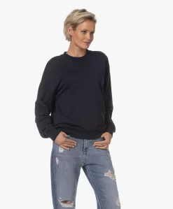 Filippa K Soft Sport Tencel Mix Sweatshirt - Night Sky -Kleding Series Winkel 230724 46ecbe69 701a 4052 b242 4c411f1e0aaf scaled