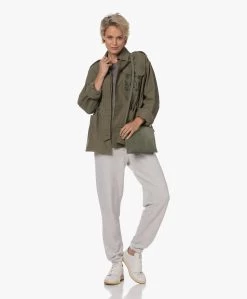 American Vintage Kodytown French Terry Sweatpants - Polar Melange -Kleding Series Winkel 230724 5335c871 ae39 4212 92c9 fa021467a0be