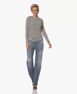 Denham Bardot Straight Fit Stretch Jeans - Middenblauw -Kleding Series Winkel 230724 84329b70 a7d4 465b 919b 9ce88d991839 scaled